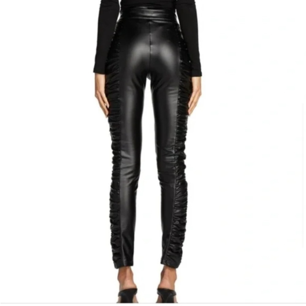 I.Am.Gia Temperance Vegan Leather Pant In Black View 3